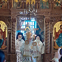 His Beatitude the Patriarch of Jerusalem Celebrates the Divine Liturgy in Ein Karem