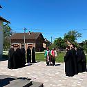 Руска делегација у манастиру Јасеновцу