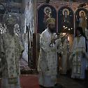Епископ Сергије богослужио у манастиру Светог Прохора Пчињског