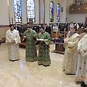 Aliquippa Parish Celebrates Lazarus Saturday With Visit From Bishop, Tonsures, Ordination, and Baptism