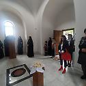 Литургија у Световасилијевском манастиру у Мркоњићима
