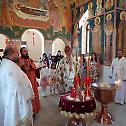 Владика славонски Јован богослужио у манастиру Трескавцу