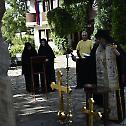  Освећење крстова у манастиру Светог Пантелејмона