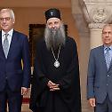 Serbian Patriarch received  a high official of the Government of the Russian Federation