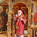 Недеља Слепог: Патријарх Кирил богослужио у скиту Светог Александра Невског