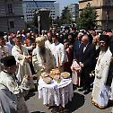 On Ascensioin Day the Patriarch celebrated in the Ascension Church