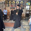 Bishop Irinej celebrates Liturgy in Monastery of the Holy Archangel Gabriel in Zemun