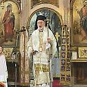 Bishop Irinej celebrates Liturgy in Monastery of the Holy Archangel Gabriel in Zemun