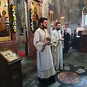 Canonical visit of Bishop Justin to the church of Saint Achilles in Arilje