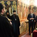 Presidents of Serbian and Bulgaria in Poganovo Monastery