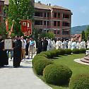 Прослава храмовне славе, рукоположење и јубилеј Епископа шумадијског Јована у Аранђеловцу 