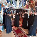 Архијереји Силуан и Исихије у посети епископу Херувиму