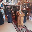 Архијереји Силуан и Исихије у посети епископу Херувиму