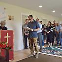 Литургијско сабрање на парохији Рођењa Пресвете Богородице у Вирџинији