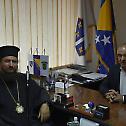  Епископ Сергије посетиo градоначелникa Доњег Вакуфа