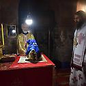 Владика Арсеније у манастиру Светог архангела Гаврила у Пирковцу 