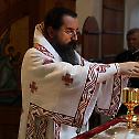 Владика Јеротеј богослужио у храму Светог Димитрија