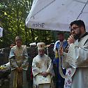 Евхаристијско сабрање у манастиру Кастаљан 
