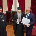 Bishop Irinej of Backa awarded the Hungarian Order for his contribution to the historical reconciliation of the two peoples