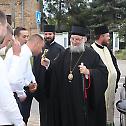 Освећењен парохијски дом у Прхову