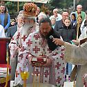 Освећење фресака и литургијско крштење у Рудовцима 