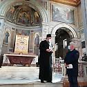 Епископ Андреј посетио амбасадора Алексића у Риму
