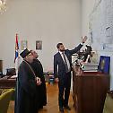 Владика Лукијан посетио Амбасаду Србије у Букурешту и служио помен у Добруџи