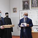 Заменик градоначелника Београда г. Горан Весић посетио Богословију Светог Саве