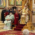 Тhe Patriarch of Alexandria at the celebration of the feast of The Entrance of the Theotokos, in Johannesburg