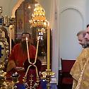 Епископ Јеротеј богослужио у храму Светог Александра Невског 