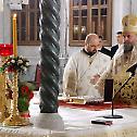 Bishop Stefan served the Midnight Christmas Liturgy at Saint Sava Cathedral