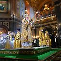 На празник Рођења Христовог патријарх Кирил служио Литургију у Саборном храму Христа Спаситеља 