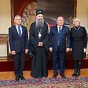 The Serbian Patriarch spoke with the President of the International Foundation for the Unity of Orthodox Christian Nations