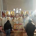 Литургијско сабрање у Светосавском храму у Новом Саду