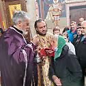 Епископ Давид служио пређеосвећену Литургију у Крушевцу