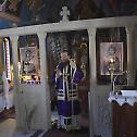 Епископ Сергије служио Литургију пређеосвећених дарова у Рмњу