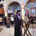 Епископ Арсеније служио Велико повечерје у Нишу