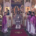 Епископ Герасим служио пређеосвећену Литургију у Карловцу