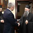 Patriarch Porfirije received Austrian Chancellor Nehammer (Englsih, Greek)