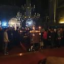 Свеноћно бденије у Успенској цркви у Новом Саду