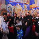 Архијерејска литургија у Петропавловом манастиру