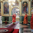 Епископ Никанор служио Литургију у Саборном храму  у Вршцу