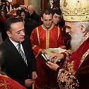 Литургијско сабрање у руској цркви у Београду