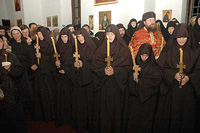 Монашење у манастиру Жупа Никшићка, 27. март 2008.